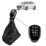 Kit Bola Câmbio Manopla e Coifa Onix Plus Novo Onix 2020-2023 6 Marchas - imagem 2