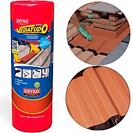 Manta Asfáltica Autoadesiva Terracota 45x10m Dryko: Vedação Total - imagem 1