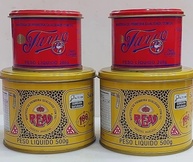MANTEIGA MINEIRA KIT COM 2 LATAS DE REAL DE 500 GRAMAS E 2 LATAS DE TURVO DE 200 GRAMAS - imagem 1