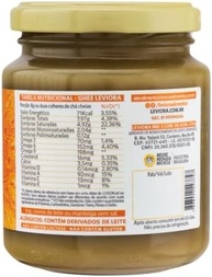 Manteiga Ghee Leviora Douradíssimo 200g - imagem 3