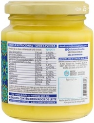 Manteiga Ghee Leviora Tradicional 200g - imagem 1