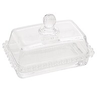 Manteigueira de Cristal Wolff Pearl: Elegância à Mesa - imagem 1