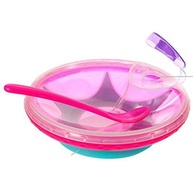Nuby Prato Térmico Rosa - Mantém a Comida Quente e Segura para Bebês - imagem 3