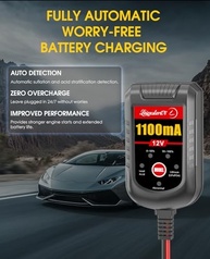 Carregador Inteligente 12V 1100mA: Mantenha Baterias de Carro, Moto e Mais Sempre Prontas! - imagem 3