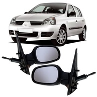 Par de Retrovisores Manuais para Clio e Clio Sedan (2000-2012) - Visibilidade e Estilo Renovados - imagem 2