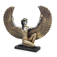 Estátua Deusa Ísis em Resina - Decoração Egípcia com Detalhes Manuais - imagem 2