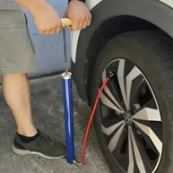 Bomba de Ar Manual Eda 8ST 45cm: Encha Pneus de Carro, Moto e Bike com Facilidade! - imagem 5