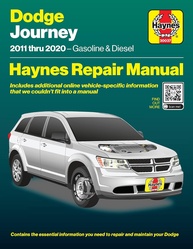 Manual Haynes Dodge Journey (2011-2020): Reparo Completo + Acesso Online Grátis - imagem 1