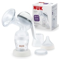 NUK Bomba de Leite Manual com Almofada de Silicone Macia | Sistema Ergonômico e Mamadeira Perfect Match 150ml - imagem 2