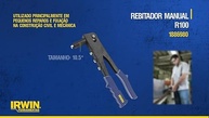 Rebitador Manual IRWIN R100: Fixação Profissional e Confortável para seus Projetos - imagem 4
