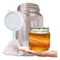 Scoby Kombucha Pronta Vidro 250ml + Kefir + Manual + Livro Receitas Cortesia - imagem 2