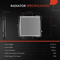 Radiador A-Premium para Suzuki Samurai 1986-1988 (Transmissão Manual) - Refrigeração Essencial - imagem 3