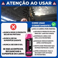 Kit Lavagem Detalhada: Hydrox Wash Shampoo Cerâmico Vonixx + Snow Foam Manual Detailer - imagem 3