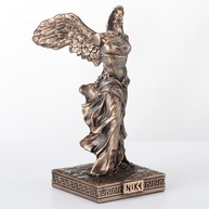 Estatueta Nike de Samotrácia 9,5cm - Resina Pintada à Mão - Obra de Arte Colecionável - imagem 3