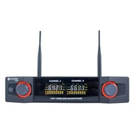 Microfone Sem Fio UHF KD-SW402M: Som Profissional com Liberdade Total (Mão + Mão) - imagem 3