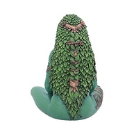 Estátua Gaia da Mãe Terra 17,5 cm - Resina Pintada à Mão com Detalhes Dourados - imagem 5
