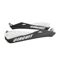Protetor de Mão Fenix Carbon II Alumínio Circuit Equipment - Proteção e Estilo para sua Moto (Preto/Branco) - imagem 3