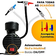 Compressor de Ar Portátil 12V: Nunca Mais Fique na Mão! - imagem 2