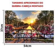 Quebra-Cabeça Amsterdam 500 Peças: Holanda em Suas Mãos! - imagem 2