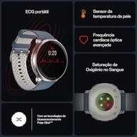 Polar Vantage V3 Azul e Branco: Smartwatch GPS com ECG, SpO2 e Mapas Offline - imagem 4