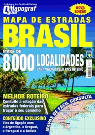 Mapa Mapograf De Estradas Brasil: Seu Guia Essencial para Viagens Seguras - imagem 1