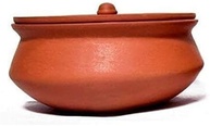 Biryani Handi 1000 ml Máquina de coalhada Dahi Handi Conjunto de presente indiano Iten Pacote de 1 (1000) ml - imagem 1