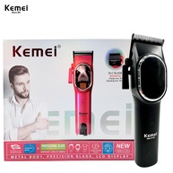 Máquina de Cortar Cabelo Sem Fio Kemei KM-2120: Profissional e Recarregável - imagem 1