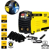 Máquina Solda Inversora 150A Tork: MMA, TIG + Esquadros - imagem 1