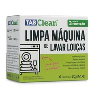 Tablete Limpa Máquina de Lavar Louças - 6 Unidades de 20g - TabClean Neutro - imagem 4