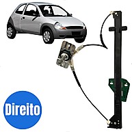 Maquina Vidro Ford Ka Manual 1997 a 2007 Lado Direito - imagem 1