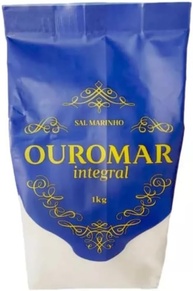 Sal Marinho Integral Ouromar 1kg: puro, natural e direto do mar - imagem 3