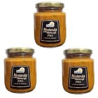 Kit com 3 Potes de Molho de Mostarda com Maracujá 250g - Fazenda Sonnenhof - imagem 1