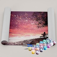 Kit Pintura Terapêutica - Maravilhoso Fim da Tarde | Pintura Relaxante para Crianças e Adultos - imagem 3