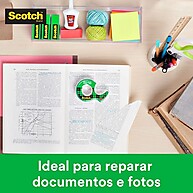 Fita Mágica Scotch 3M 19mm x 65m: Correção Perfeita sem Marca - imagem 2
