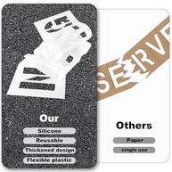 Estêncil Sem Estacionamento 10cm - Silicone Flexível para Marcação de Vagas - imagem 4