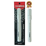 Marcador Branco YINS Paper 2.0mm: Arte Sem Limites! - imagem 1