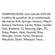 Controle Remoto Universal para Ar Condicionado – Modelo VC-82884 | Compatível com Diversas Marcas - imagem 4