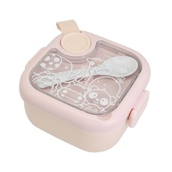 Kit Alimentação Infantil Passeio Rosa - Tigela 2 Estágios + Colher e Tesoura Segura Marcus & Marcus - imagem 5