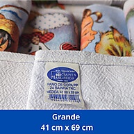 Kit 10 Panos de Prato Pé de Galinha Santa Margarida - imagem 1
