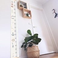 Régua do Crescimento Marinheiro 180cm - Decore e Acompanhe o Crescimento com Estilo Náutico - imagem 3