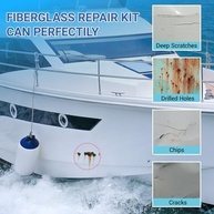 Kit de Reparo de Fibra de Vidro Marítima 5200 - Reparo Profissional para Barcos, Jet Ski e Iates - imagem 5