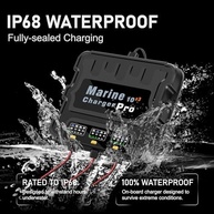 Carregador de Bateria Marítimo 3 Bancos 30A IP68: Potência e Proteção para seu Barco - imagem 4