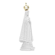 Imagem de Nossa Senhora Aparecida 32cm em Pó de Mármore Maciça - Decoração Sagrada Refinada - imagem 4