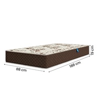 Cama Box Solteiro com Colchão Espuma D33 Marquês 88x188x57cm - Conforto e Estilo para Seu Quarto - imagem 5