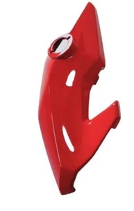 Par Bananinhas Laterais Vermelho Brilhante (Marrakesh) para Honda CG Titan 150, Fan 125/150/160 e Start (2014-2021) - imagem 3