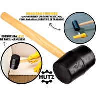 Marreta de Borracha Hutz: Ideal para Azulejos e Pisos - imagem 1