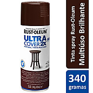 Marrom Brilhante Ultra Cover: Transforme com 2x Cobertura! - imagem 1