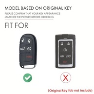 Capa Chaveiro Couro Premium para Chrysler, Jeep e Dodge | Proteção e Estilo (Marrom) - imagem 3
