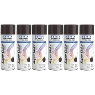 Kit 6 Tintas Spray Marrom TekBond - Acabamento Profissional para Madeira, Metal e Artesanato - imagem 2