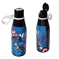 Garrafa Capitão América 530 ml com Tampa Abre Fácil - Marvel - imagem 2